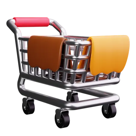 Shopping Cart  3D Icon