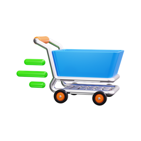 Shopping Cart  3D Icon