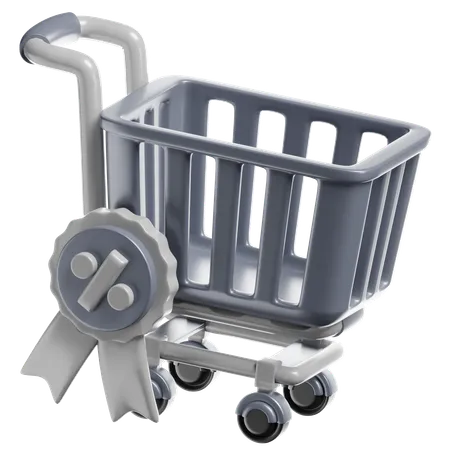 Shopping Cart  3D Icon