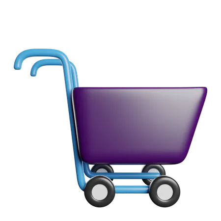 Shopping Cart  3D Icon