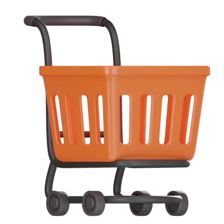 Shopping Cart  3D Icon