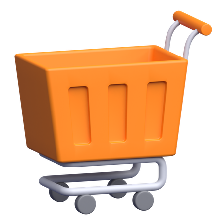 Shopping Cart  3D Icon