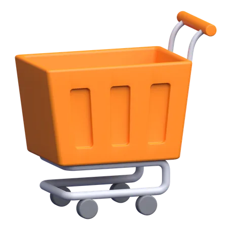 Shopping Cart  3D Icon