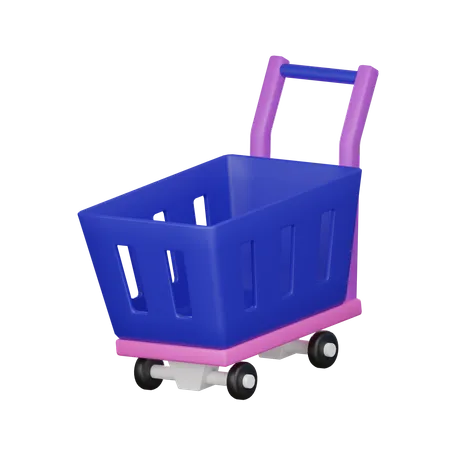 Shopping Cart  3D Icon