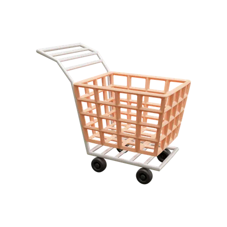 Shopping Cart  3D Icon