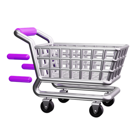 Shopping Cart  3D Icon