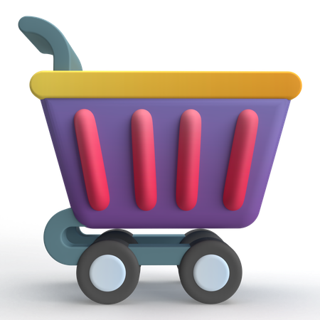 Shopping Cart  3D Icon