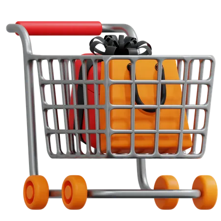 Shopping Cart  3D Icon