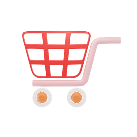 Shopping Cart  3D Icon