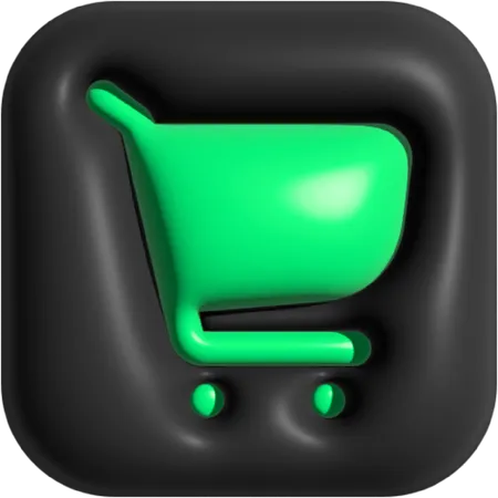 Shopping Cart  3D Icon