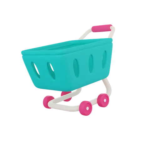 Shopping Cart  3D Icon