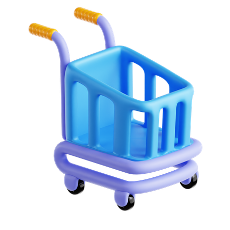 Shopping Cart  3D Icon