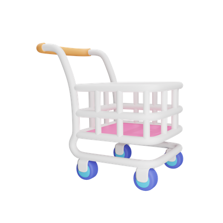 Shopping Cart  3D Icon