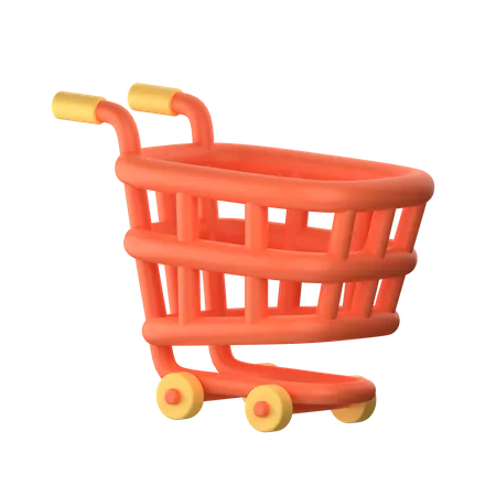 Shopping Cart  3D Icon