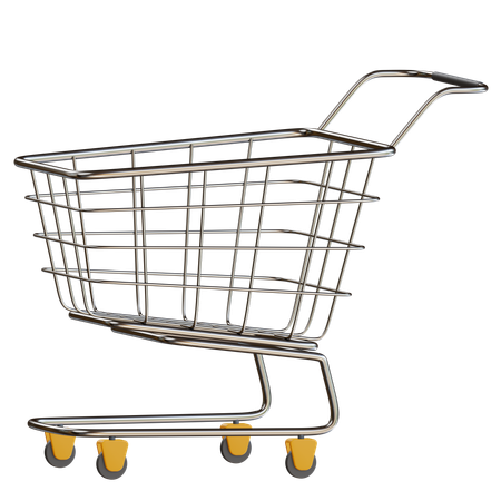 Shopping Cart  3D Icon