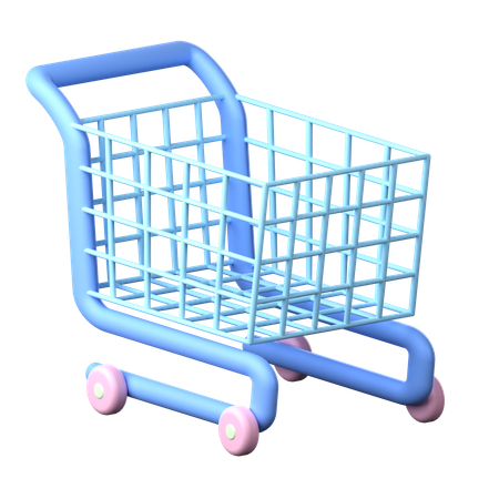 Shopping Cart  3D Icon