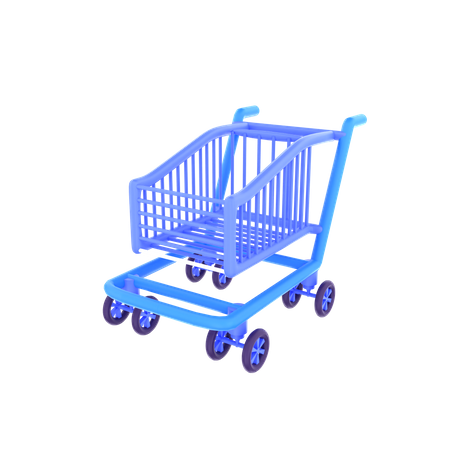 Shopping Cart  3D Icon