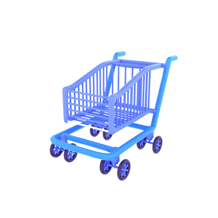 Shopping Cart  3D Icon