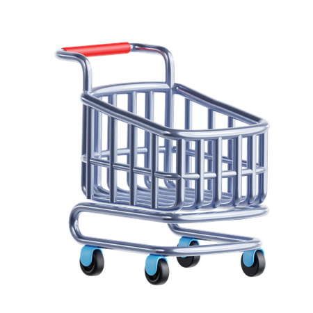 Shopping Cart  3D Icon