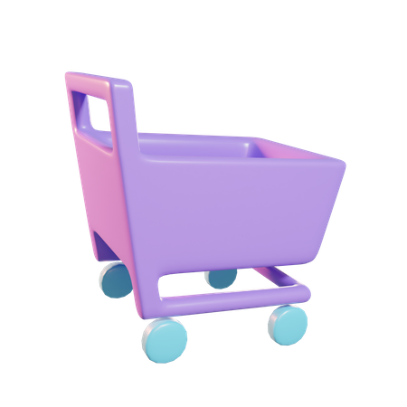 Shopping Cart  3D Icon