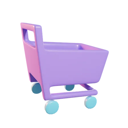 Shopping Cart  3D Icon