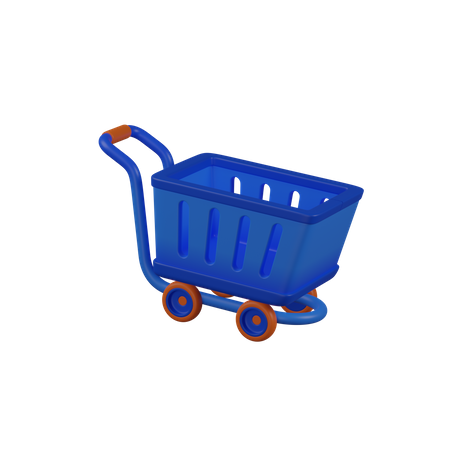 Shopping Cart  3D Icon