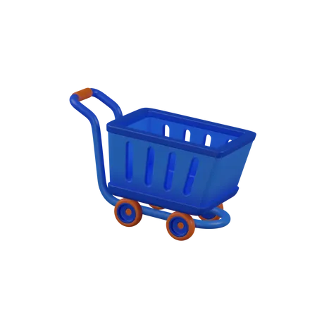 Shopping Cart  3D Icon