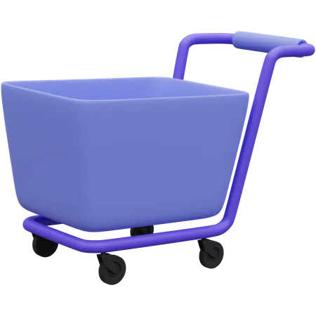 Shopping Cart  3D Icon