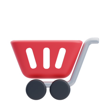 Shopping Cart  3D Icon