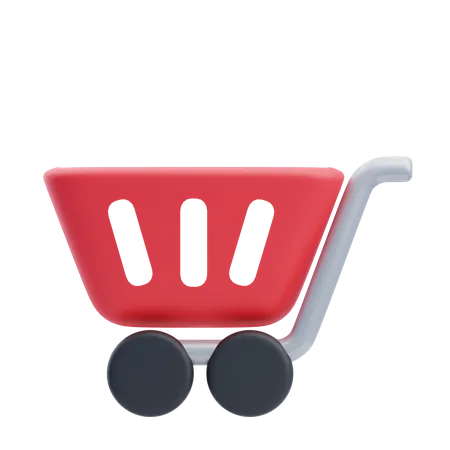 Shopping Cart  3D Icon