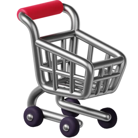 Shopping Cart  3D Icon