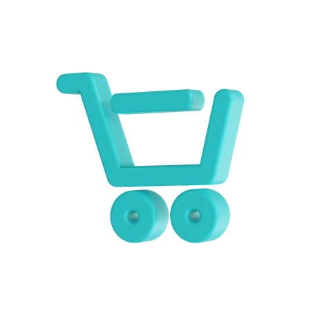 Shopping Cart  3D Icon