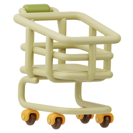 Shopping Cart  3D Icon