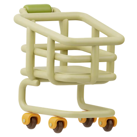 Shopping Cart  3D Icon