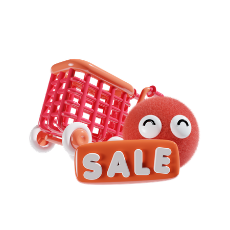 Shopping Cart  3D Icon