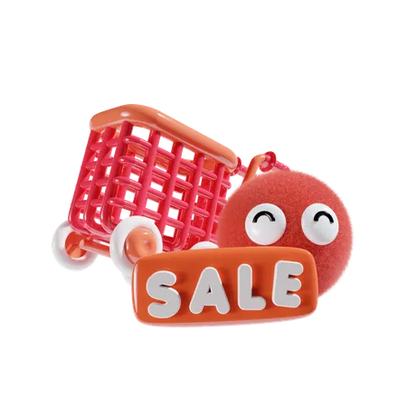 Shopping Cart  3D Icon