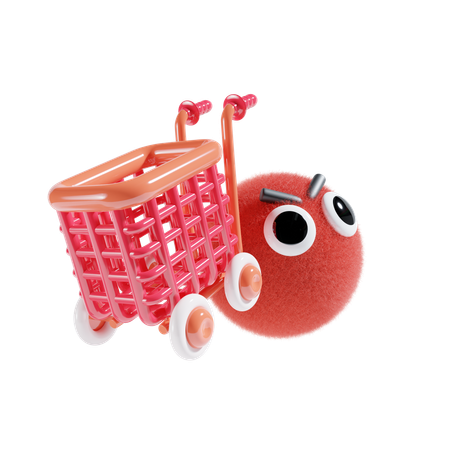 Shopping Cart  3D Icon