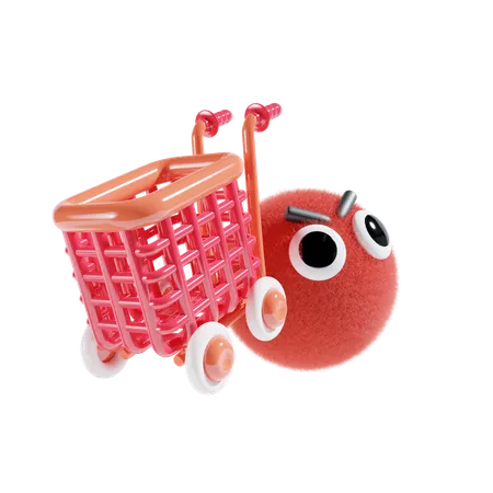 Shopping Cart  3D Icon