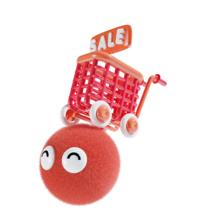 Shopping Cart  3D Icon