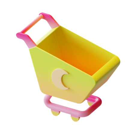 Shopping Cart  3D Icon