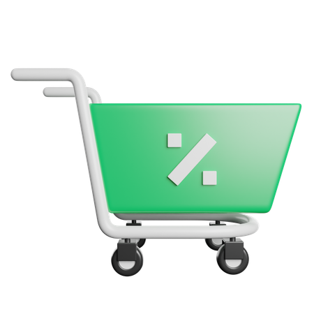 Shopping Cart  3D Icon