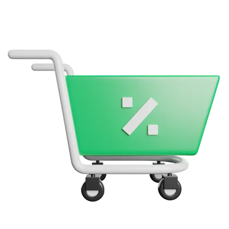 Shopping Cart  3D Icon