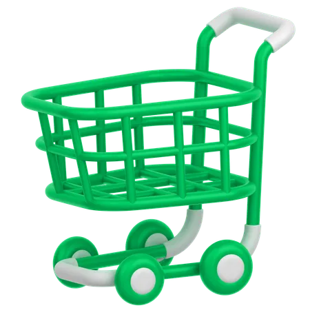 Shopping Cart  3D Icon