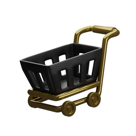 Shopping Cart  3D Icon