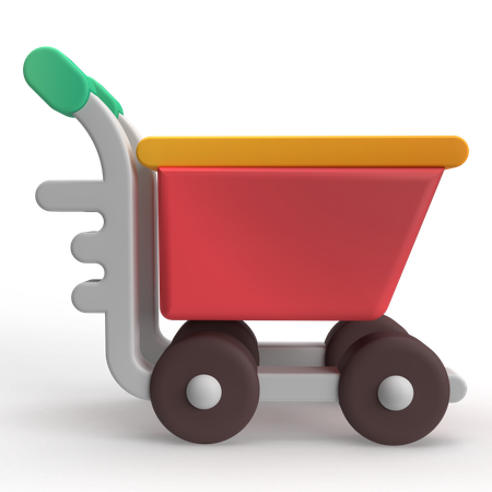 Shopping Cart  3D Icon