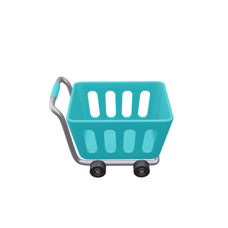 Shopping Cart  3D Icon