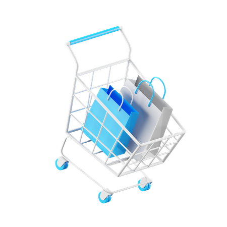 Shopping Cart  3D Icon