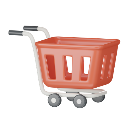 Shopping Cart  3D Icon