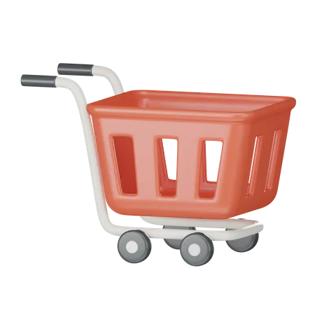 Shopping Cart  3D Icon