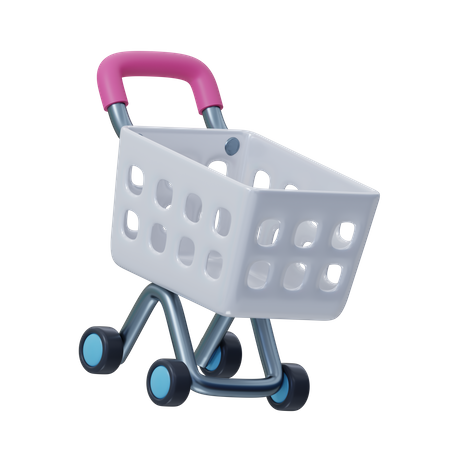 Shopping Cart  3D Icon